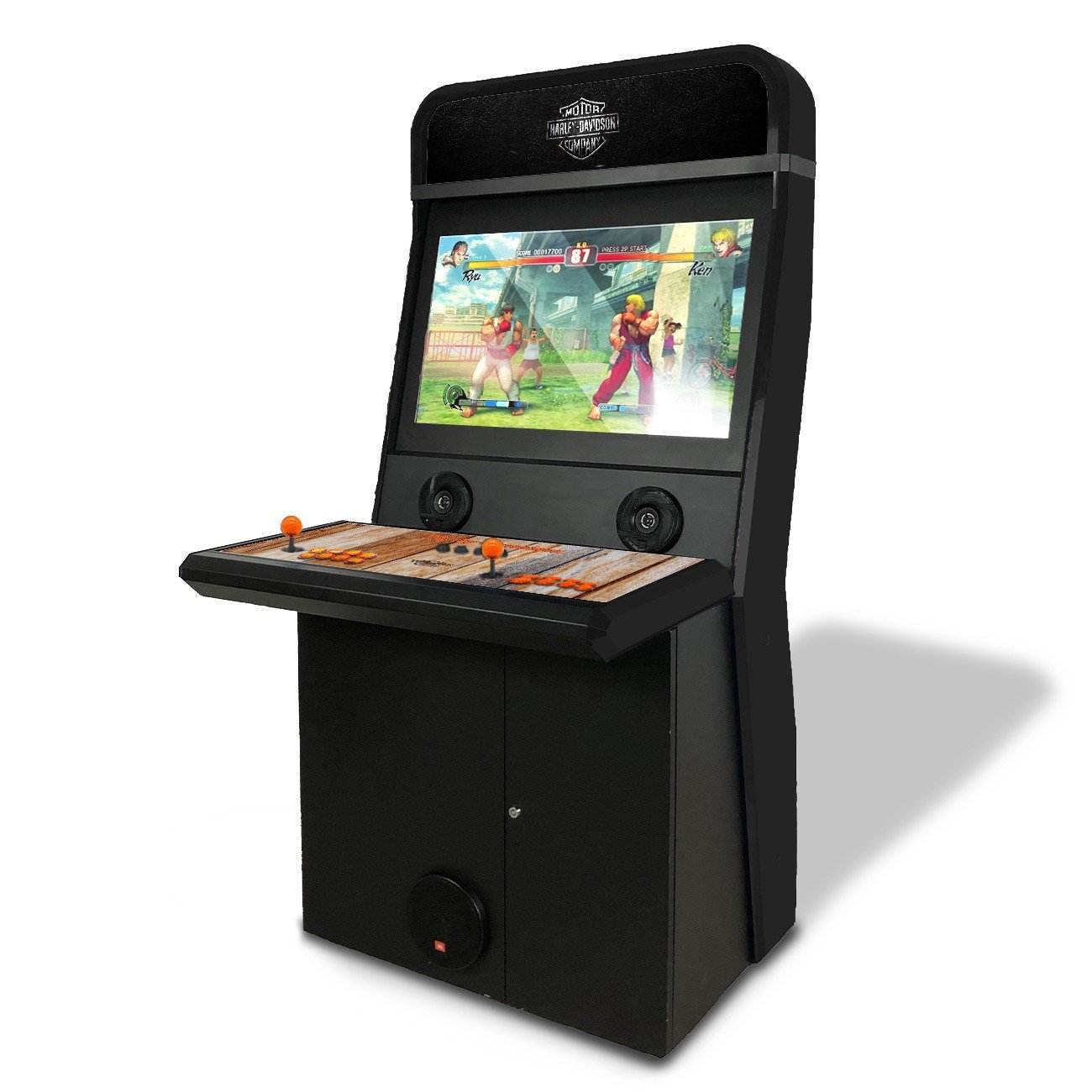3 Borne d’arcade mini Harley Davidson – Pandora Box DX Saga (~3000 jeux), écran 24″, 2 joueurs – Image 1