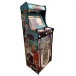 Borne d’arcade rétro Big Arcade Fifties – Écran 22″, Pandora/Raspberry avec milliers de jeux, 2 joueurs