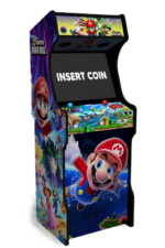 Borne d’arcade rétro Mario – Écran 22″ Full HD, Pandora CX 2800 jeux, 2 joueurs