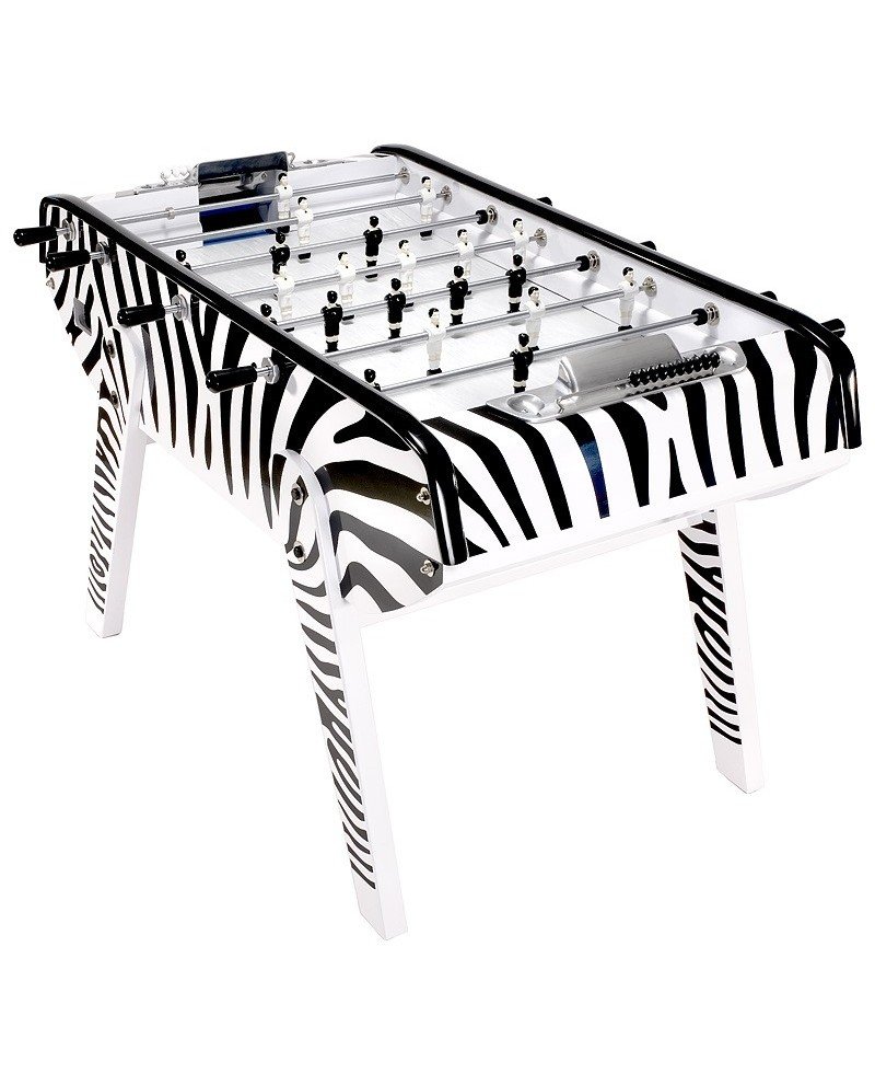AA Baby-foot Bonzini B90 Zèbre – Table de jeu sans monnayeur – Image 1