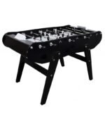 Baby-foot familial Petiot laqué noir – Table de jeu sans monnayeur