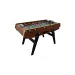 Baby-foot 140 Petiot – Bois noyer, table de jeu familiale sans monnayeur