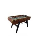 Baby-foot 140 Petiot – Bois noyer, table de jeu familiale sans monnayeur