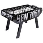 Baby-foot Bonzini B90 New York noir – Table de jeu sans monnayeur