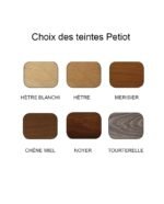 Baby-foot 140 Petiot – Bois noyer, table de jeu familiale sans monnayeur – Image 3