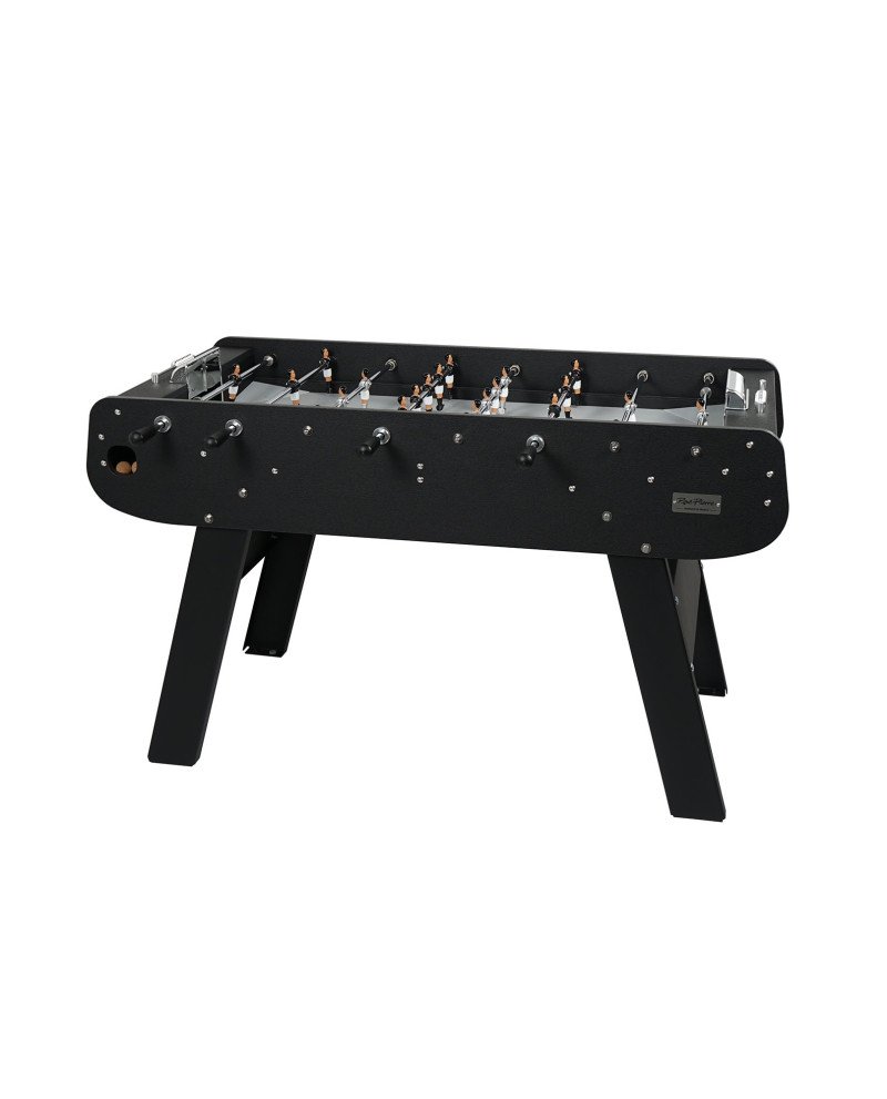 a1 Baby‑foot d’extérieur robuste noir – table de jeu résistante aux intempéries – Image 1