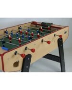 Table de baby‑foot en bois hêtre – modèle familial robuste avec barres télescopiques – Image 3