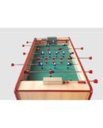 Table de baby‑foot en bois hêtre – modèle familial robuste avec barres télescopiques – Image 4