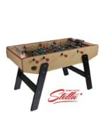 Table de baby‑foot en bois hêtre – modèle familial robuste avec barres télescopiques – Image 2