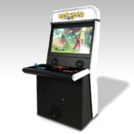 Borne d’arcade Pac‑Man – Écran LCD 19″, Pandora Box DX Saga (~3000 jeux), 2 joueurs