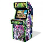 Borne d’arcade mini Rick et Morty – Pandora Box DX Saga (3000 jeux), écran 19″, 2 joueurs