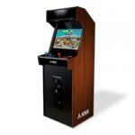 Borne d’arcade Atari – Écran LED 24,5″ HD, Pandora Box DX Saga (~3000 jeux), 2 joueurs