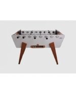 Baby‑foot d’extérieur blanc haut de gamme – Table de jeu robuste style vintage – Image 2