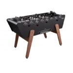 Baby‑foot haut de gamme en hévéa – Table de jeu rétro style café