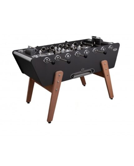 Baby‑foot haut de gamme en hévéa – Table de jeu rétro style café