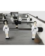 Baby‑foot blanc design intérieur – table de jeu familiale avec barres télescopiques – Image 2