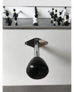 Baby‑foot blanc design intérieur – table de jeu familiale avec barres télescopiques – Image 5