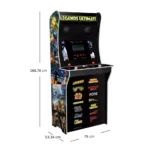 Borne d’arcade Legends Ultimate – Écran 24″ HD, 300 jeux rétro, 2 joueurs, commandes authentiques – Image 3