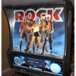 Flipper Vintage Gottlieb Rock – Machine à Billes Collector, Style Années 80