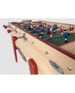 Baby‑foot en bois hêtre – table de jeu robuste à barres télescopiques, finition classique – Image 2