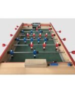 Baby‑foot en bois hêtre – table de jeu robuste à barres télescopiques, finition classique – Image 4