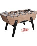 Baby‑foot premium en chêne du Kansas – Table de jeu style rétro café – Image 2