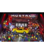 Flipper Électronique Mustang Pro – Machine à Billes Thème Automobile, 1–4 Joueurs – Image 5