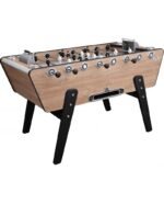 Baby‑foot premium en chêne du Kansas – Table de jeu style rétro café – Image 3