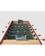 Baby‑foot intérieur finition hêtre – table de jeu robuste avec barres télescopiques – Image 5