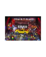 Flipper Électronique Mustang Pro – Machine à Billes Thème Automobile, 1–4 Joueurs – Image 6