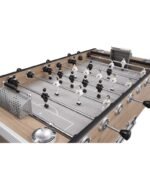 Baby‑foot premium en chêne du Kansas – Table de jeu style rétro café – Image 4