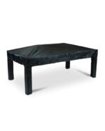 Table de billard convertible 7 ft – style moderne chêne sable avec pieds noirs et surface ardoise – Image 8