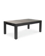 Table de billard convertible 7 ft – design gris et noir pour intérieur & extérieur – Image 6