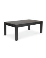 Table de billard convertible 7 ft – design gris et noir pour intérieur & extérieur – Image 4