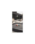 Table de billard convertible 7 ft – design gris et noir pour intérieur & extérieur – Image 14