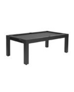 Table de billard convertible 7 ft – design gris et noir pour intérieur & extérieur – Image 12