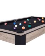 Table Billard Convertible 6 ft – Style Industriel avec Plateau Multifonction – Image 14