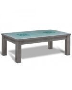 Table Billard Convertible 7 ft – Finition Chêne Anthracite avec Plateau Multifonction – Image 3