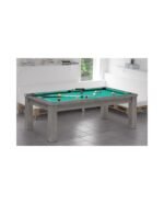 Table Billard Convertible 7 ft – Finition Chêne Anthracite avec Plateau Multifonction – Image 10