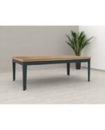 Table de billard convertible 7 ft – chêne bicolore moderne avec pieds anthracite et surface de jeu ardoise – Image 5