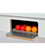 Table Billard Convertible 7 ft – Design Élégant Noir avec Plateau Multifonction – Image 5