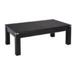 Table Billard Convertible 7 ft – Design Élégant Noir avec Plateau Multifonction