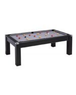 Table Billard Convertible 7 ft – Design Élégant Noir avec Plateau Multifonction – Image 3