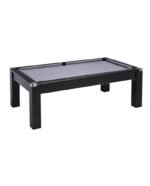 Table Billard Convertible 7 ft – Design Élégant Noir avec Plateau Multifonction – Image 2