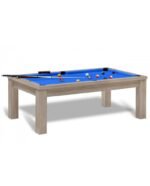 Table Billard Convertible 7 ft – Finition Chêne Naturel avec Plateau Multifonction – Image 6