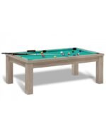 Table Billard Convertible 7 ft – Finition Chêne Naturel avec Plateau Multifonction – Image 5