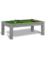 Table Billard Convertible 7 ft – Finition Gris Béton avec Plateau Multifonction – Image 7