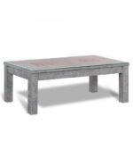 Table Billard Convertible 7 ft – Finition Gris Béton avec Plateau Multifonction – Image 3