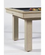 Table Billard Convertible 7 ft – Style Chêne Clair / Oslo avec Plateau Multifonction – Image 7