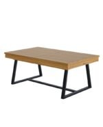 Table de billard convertible 7 ft – design bois noyer avec surface ardoise et option table à manger – Image 4